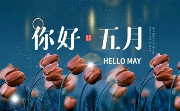 酒店5月份工作计划5篇