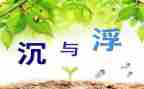 沉与浮游戏教案通用5篇
