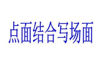 点面结合的活动作文模板8篇