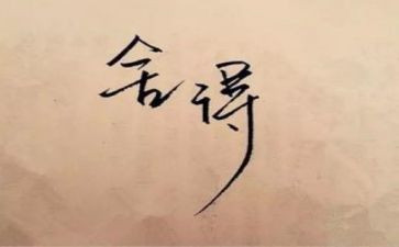 关于舍与得作文精选5篇