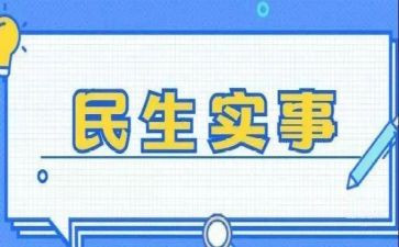 为民办实事的工作总结6篇