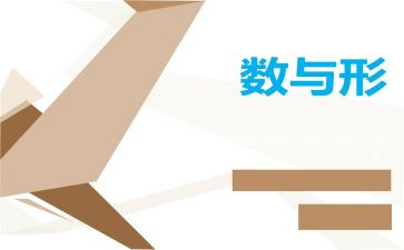 数与形应用教学反思5篇