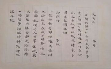 宋词读书心得6篇