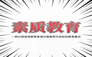 大学生素质心得精选6篇