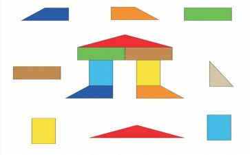 认识图形2教案模板5篇