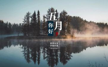 幼儿中班五月工作总结8篇