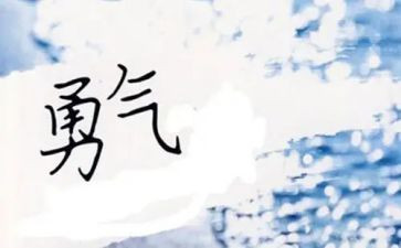 勇气的作文700字8篇