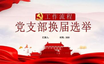镇各党支部换届工作总结7篇